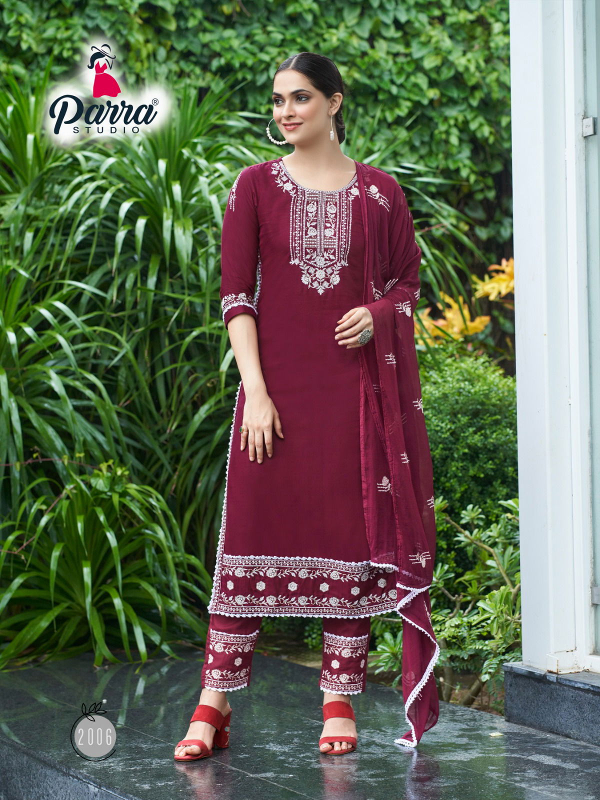 Parra Inayat Vol 2 Designer Readymade Suits Catalog